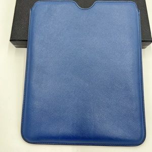 PRADA iPad タブレットケース Prada Yellow Saffiano Leather iPad Case | eBay